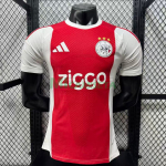 Camiseta Ajax Primera Equipación 2026/2027 Rojo/Blanco (EDICIÓN JUGADOR)