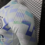 Camiseta Inter de Milan Segunda Equipación 2025/2026 ML Blanco (EDICIÓN JUGADOR)