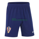Pantalón Corto Croacia Segunda Equipación Mundial 2026 Azul