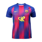Camiseta Barcelona x Olivia Rodrigo 2025/2026 Edición Especial Azul/Rojo