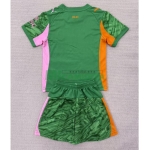 Camiseta de Portero AC Milan Tercera Equipación 2025/2026 Verde Niño Kit