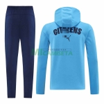 Chandal Manchester City 2024/2025 Con Capucha Azul