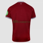 Camiseta West Ham United Primera Equipación 2025/2026 Rojo Oscuro
