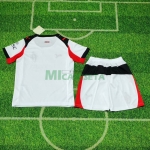 Camiseta AC Milan Segunda Equipación 2025/2026 Blanco Niño Kit