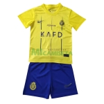 Camiseta Al-Nassr FC Primera Equipación 2023/2024 Niño Kit