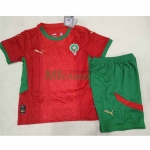 Camiseta Marruecos Primera Equipación 2025 Niño Kit