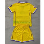 Camiseta Real Valladolid Tercera Equipación 2025/2026 Amarillo con Parche La Liga