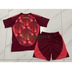 Camiseta Alemania Segunda Equipación la EURO Femenina 2025 Rojo Niño Kit Rojo