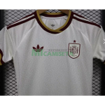 Camiseta España Segunda Equipación Mundial 2026 Blanco/Rojo Mujer (EDICIÓN JUGADOR)