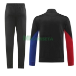 Chandal Barcelona 2024/2025 Negro/Rojo/Azul