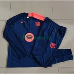 Sudadera De Entrenamiento Barcelona 2025/2026 Azul Marino/Naranja