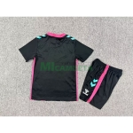 Camiseta de Portero Sunderland AFC 2025/2026 Negro/Rosa/Blanco Niño Kit