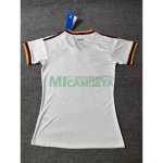 Camiseta España Segunda Equipación Mundial 2026 Blanco/Rojo Mujer