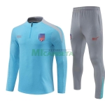 Sudadera de Entrenamiento Atlético de Madrid 2024/2025 Azul/Gris