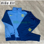 Chandal Barcelona 2025/2026 Niño Azul Claro