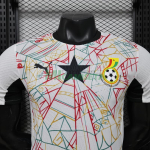 Camiseta Ghana Primera Equipación Mundial 2026 Blanco (EDICIÓN JUGADOR)