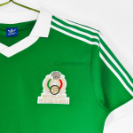 Camiseta México Primera Equipación Retro 1986 Verde