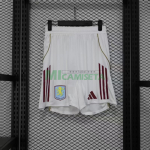 Pantalón Corto Aston Villa Primera Equipación 2025/2026 Blanco (EDICIÓN JUGADOR)