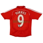 Camiseta TORRES 9 Liverpool Primera Equipación Retro 2006/08