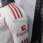 Camiseta Liverpool Segunda Equipación 2025/2026 ML Blanco (EDICIÓN JUGADOR)