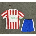 Camiseta Atlético de Madrid 2025/2026 Rojo/Blanco Niño Kit