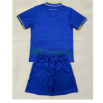 Camiseta Monaco Segunda Equipación 2025/2026 Azul/Dorado Niño Kit