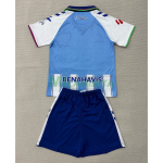 Camiseta Málaga CF Primera Equipación 2026/2027 Azul/Blanco Niño Kit