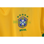 Camiseta Brasil Primera Equipación Retro 2013 Amarillo