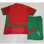 Camiseta Marruecos Primera Equipación 2025 Niño Kit