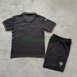 Camiseta Portugal 2026 Negro Niño Kit