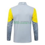 Sudadera De Entrenamiento Borussia Dortmund 2025/2026 Gris Claro/Amarillo