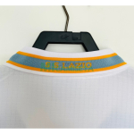 Camiseta Lazio Segunda Equipación Retro 2000/2001 Blanco/Azul
