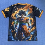 Camiseta Japón 2025 Dragon Ball Negro/Naranja