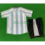 Camiseta Argentina Primera Equipación Retro 1998 Niño Kit