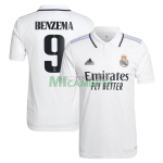 Camiseta Benzema 9 Real Madrid Primera Equipación 2022/2023