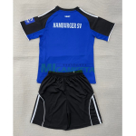Camiseta Hamburger SV Segunda Equipación 2025/2026 Azul Niño Kit