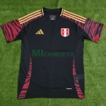 Camiseta Peru Segunda Equipación 2024 Negro
