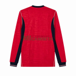 Camiseta Inglaterra Segunda Equipación Mundial 2026 ML Rojo