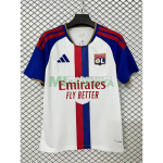 Camiseta Olympique De Lyon Primera Equipación 2026/2027 Blanco/Azul