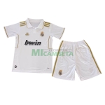 Camiseta Real Madrid Primera Equipación Retro 11/12 Niño Kit
