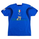 Camiseta PIRLO 21 Italia Primera Equipación Retro 2006