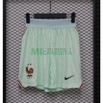 Pantalón Corto Francia Segunda Equipación Mundial 2026 Verde Menta (EDICIÓN JUGADOR)
