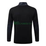 Sudadera De Entrenamiento AC Milan 2025/2026 Negro/Rojo con Estampado