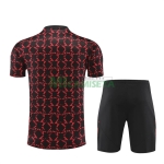 Camiseta de Entrenamiento Manchester United 2024/2025 Kit Negro/Rojo