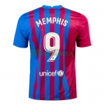 Camiseta Memphis 9 Barcelona Primera Equipación  2021/2022