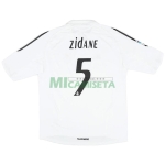 Camiseta ZIDANE 5 Real Madrid Primera Equipación Retro 2005/06