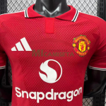 Camiseta Manchester United Primera Equipación 2026/2027 Rojo (EDICIÓN JUGADOR)