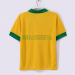 Camiseta Brasil Primera Equipación Retro 2013 Amarillo