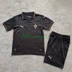 Camiseta Portugal 2026 Negro Niño Kit