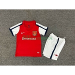 Camiseta Arsenal Primera Equipación Retro 2000/02 Niño Kit Rojo